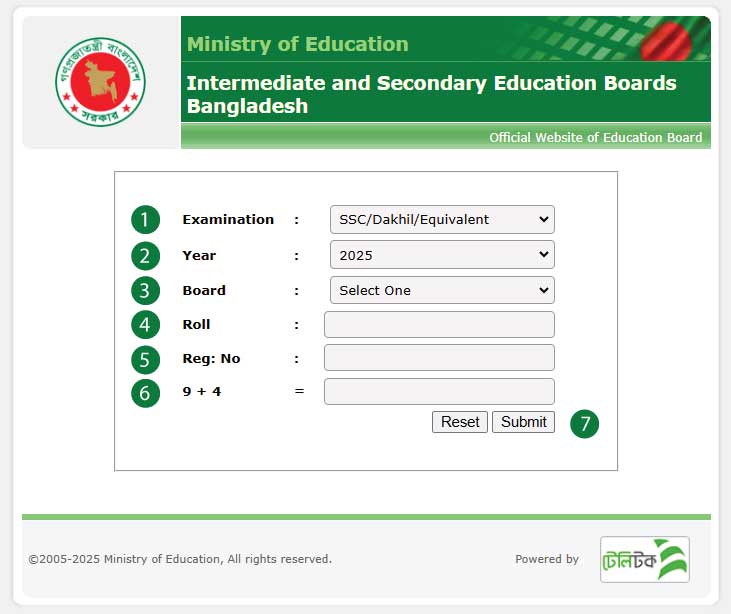 Education Board Result